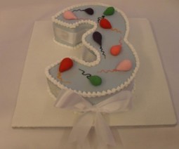 3 cake